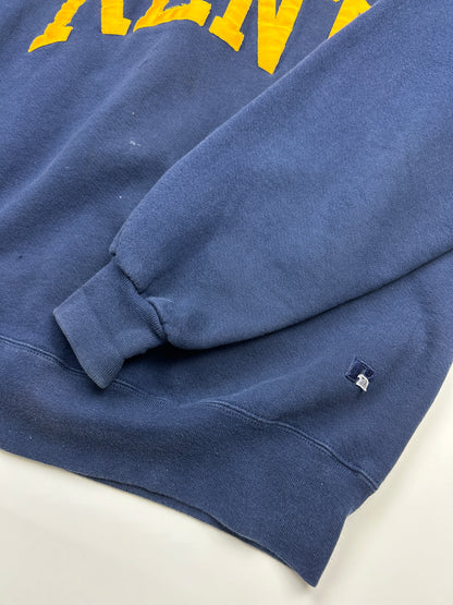 Vintage 90s Kent State University Golden Flashes Stitched Russel Athletic Sweatshirt Size L