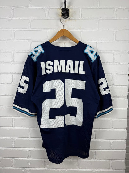 Vintage 90s Raghib Rocket Ismail #25 Mesh Football Jersey Size S