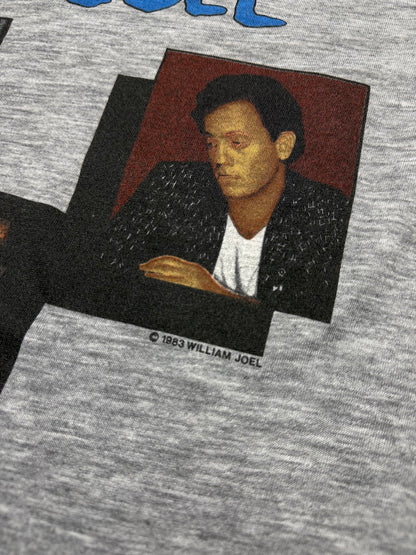 Vintage 1984 Billy Joel From A Piano Man To An Innocent Man Tour Music Raglan T Shirt Size XL 80s