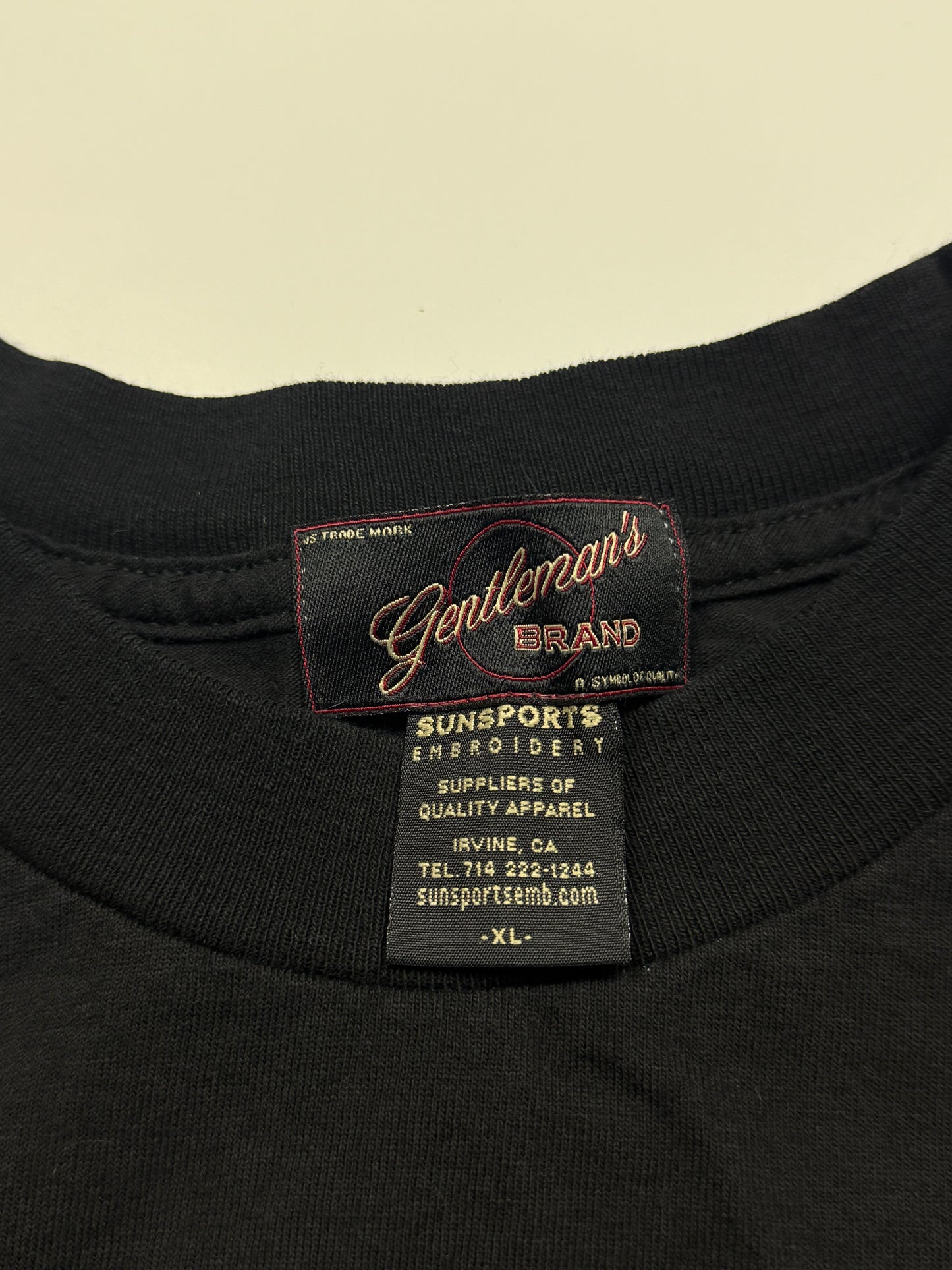 Vintage Enemy Of The State Movie Promo Spell Out T Shirt Size XL