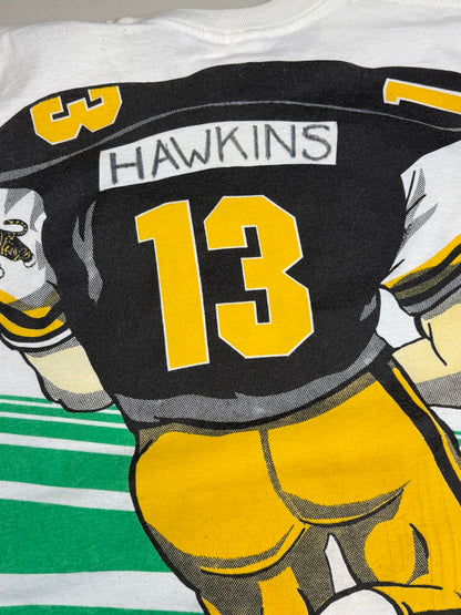 Vintage 90s Hamilton Tiger-Cats CFL Football Headless Player #13 T Shirt Size XL