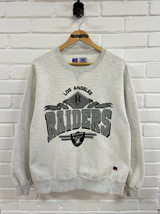 Vintage 1993 Los Angeles NFL Striped Russell Athletic Graphic Sweatshirt Size XXL 90s