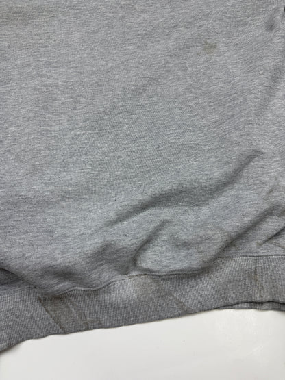 Vintage 90s Carhartt Embroidered Logo Paint Splattered Crewneck Sweatshirt Size L