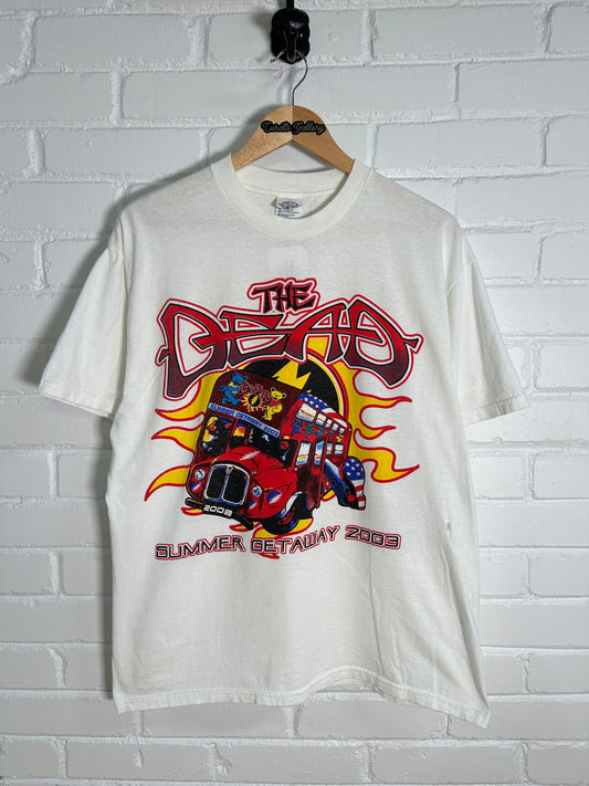 Vintage 2003 Grateful Dead Summer Getaway The Dead Tour Band Music T-Shirt Size L
