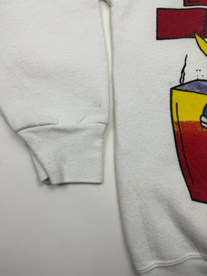 Vintage 1996 looney Tunes Tweety Bird Sylvestre Whats Your Problem? Sweatshirt Size L 90s