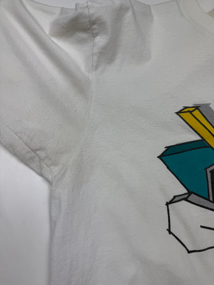 Vintage 1993 Anaheim Mighty Ducks Animated Logo NHL Apex One T Shirt Size L 90s