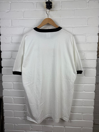 2007 Indiana Jones Kingdom Of The Crystal Skull Lucas Film Movie Prono Ringer T Shirt Size XL