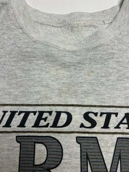 Vintage 90s United States Army Crest Logo Baumholder Germany Crewneck Sweatshirt Size L