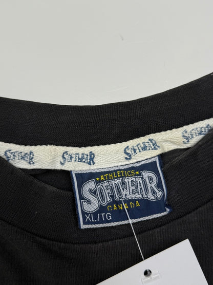 Vintage 1990 Hamilton Tiger Cats Claw Mark Big Graphic Soft Wear T Shirt Size XL