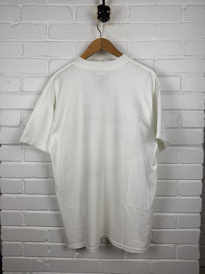 Vintage 90s Hamilton Tiger Cats Graphic Football T Shirt Size L