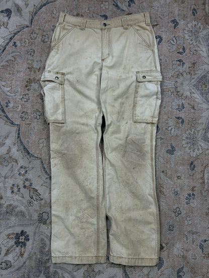 Carhartt Work Wear Canvas Relaxed Fit Cargo Pants Size 34W