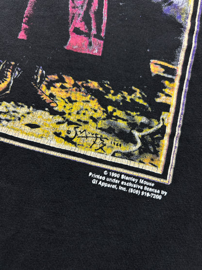 Vintage 90s Grateful Dead Skull Family Photo Stanley Mouse Art Music T Shirt XL