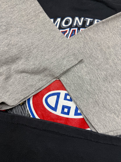 Vintage 1994 Montreal Canadians NHL Hockey Big Graphic T Shirt Size L 90s