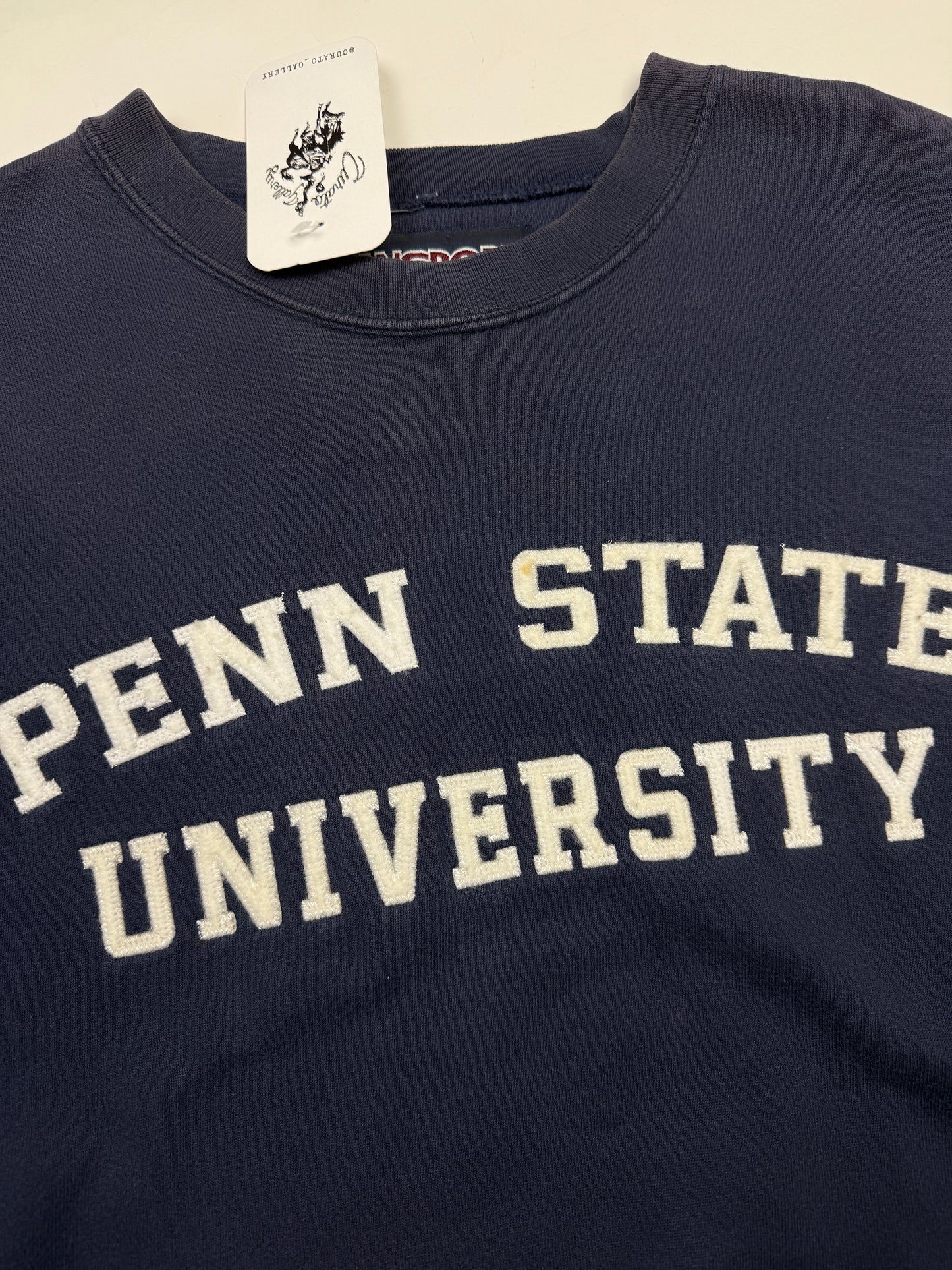 Vintage 90s Penn State Nitanny Lions University Embroidered Spell Out Jansport Sweatshirt M