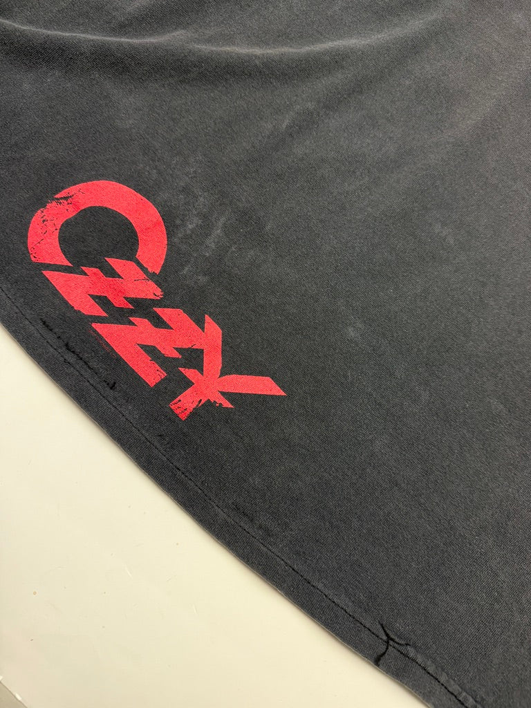 Vintage Ozzy Osbourne Prince Of Darkness Throne Metal Music Band T Shirt Size XL