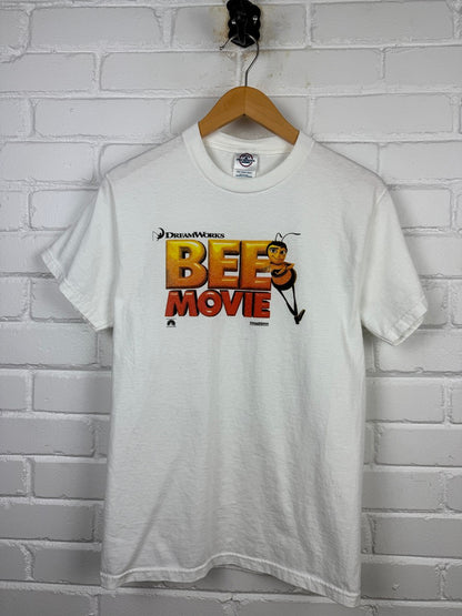 2007 Bee Movie Dreamworks Promo Graphic Title Hit T Shirt Size S