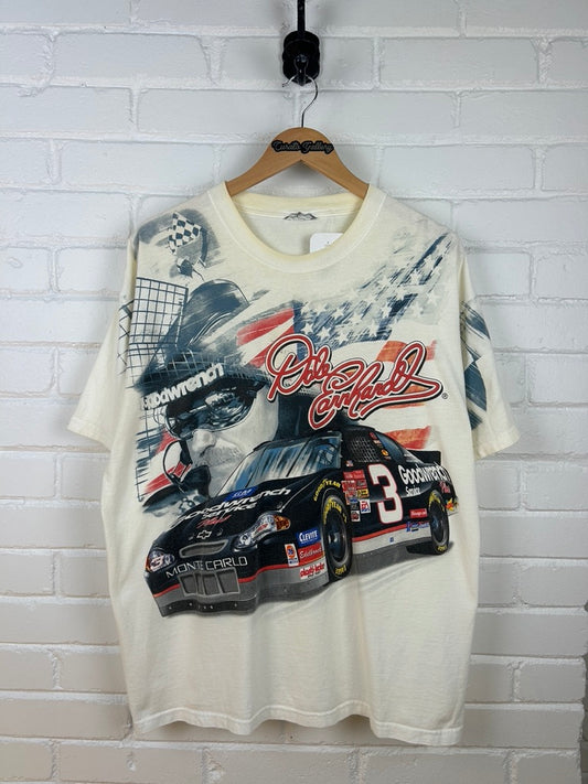 Vintage Dale Earnhardt Good Wrench Nascar Racing Big Graphic T Shirt Size XL