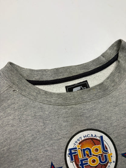 Vintage 1997 Arizona Wildcats NCAA Final 4 Basketball Crest Starter Sweatshirt Size XL