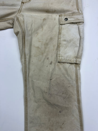 Carhartt Work Wear Canvas Relaxed Fit Cargo Pants Size 34W