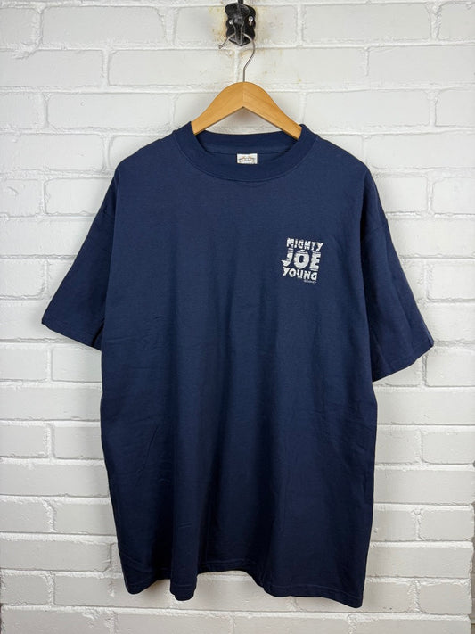 Vintage 1997 Disney Mighty Joe Young Embroidered Movie Promo T Shirt Size XL 90s