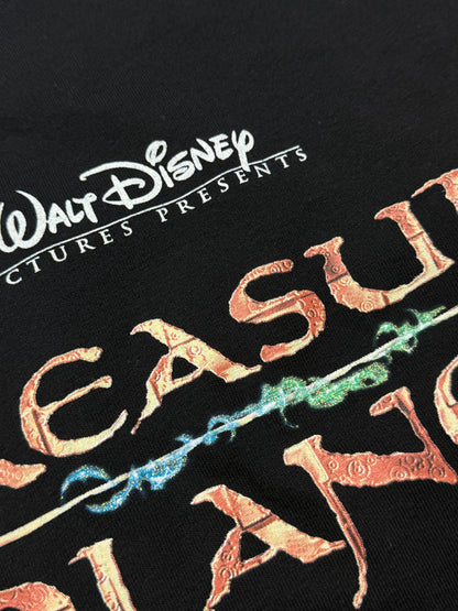 Vintage 2002 Disney Treasure Planet Title Hit Movie Promo T Shirt Size XL