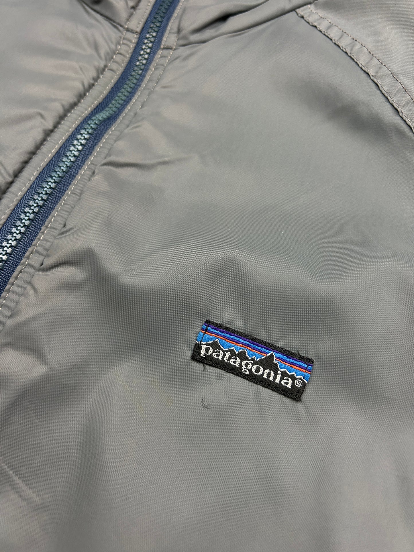 Vintage 80s/90s Patagonia Sherpa Lined Nylon Shell Bomber Jacket Size XL