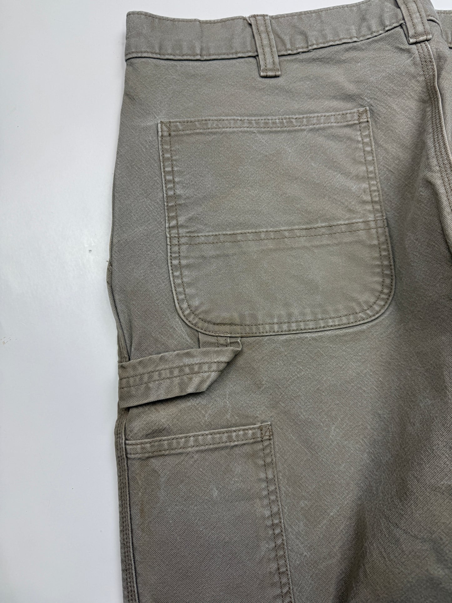 Carhartt Relaxed Fit Canvas Work Wear Carpenter Pants Size 36W