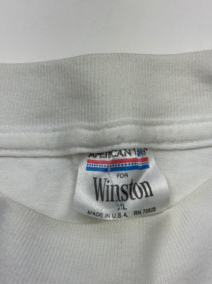 Vintage 1992 NACAR Winston Cup Series Racing Pop Art Long Sleeve T Shirt Size XL 90s