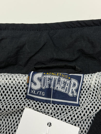 Vintage 90s Hamilton Tiger Cats Embroidered Soft Wear Light Windbreaker Jacket Size XL