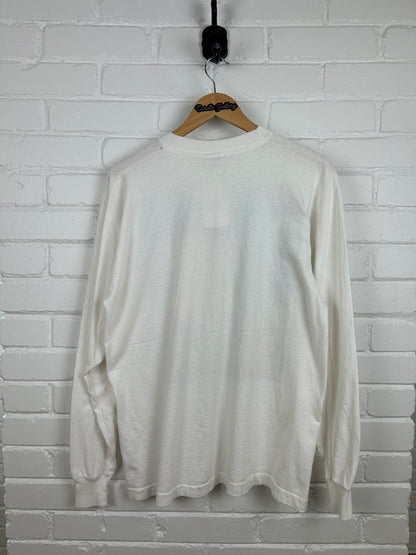 Vintage 1990 Wild Things Art Sketch Painting Graphic Long Sleeve T Shirt Size XL