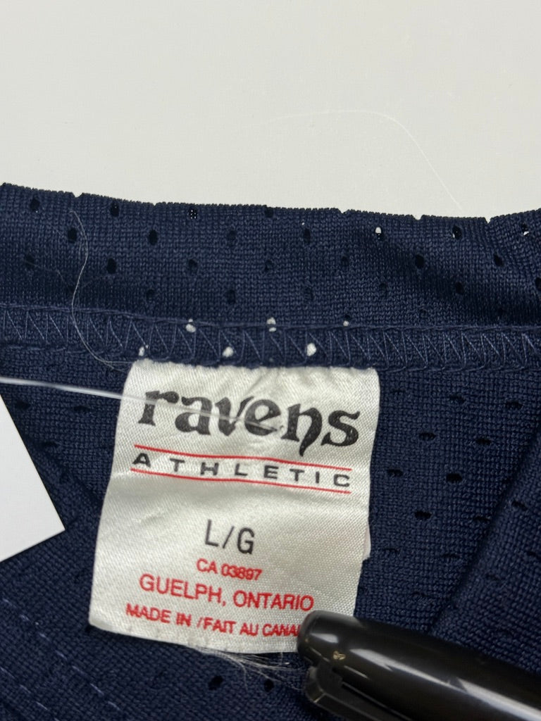 Vintage 90s Raghib Rocket Ismail #25 Ravens Mesh Football Jersey Size L