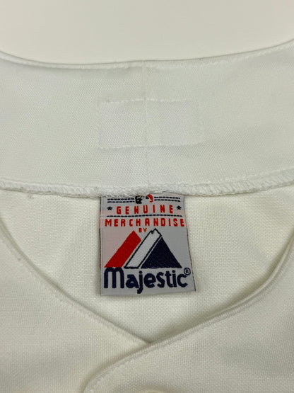 Vintage Vernon Wells Blue Jays Authentic Majestic Authentic Baseball Jersey Size 52