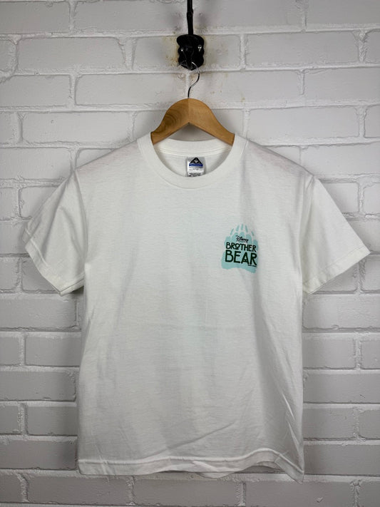 Vintage 2003 Brother Bear Disney Movie Promo T Shirt Size Youth L