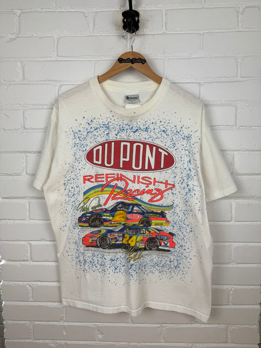 Vintage 1994 Dupont Refinish Racing Jeff Gordon #2 Ricky Craven NASCAR T Shirt Size XL