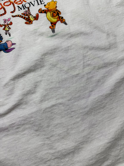 Vintage 2000 The Tigger Movie Disney Animation Movie Promo T Shirt Size XL