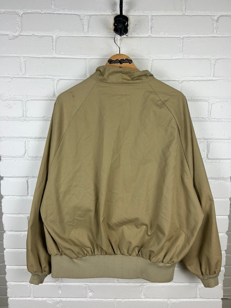 Vintage 80s/90s Sears Plaid Lined Work Jacket Harrington Style Light Jacket XXL