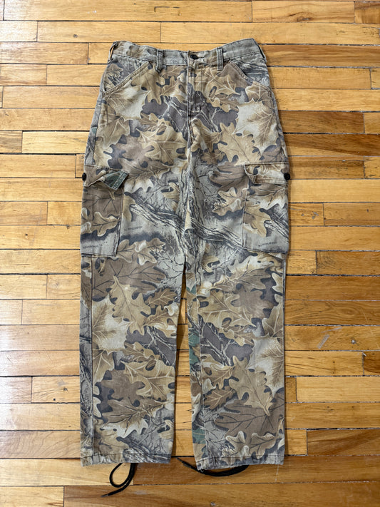 Vintage 90s Liberty Advantage Tree Camo Cargo Pant Size 29W