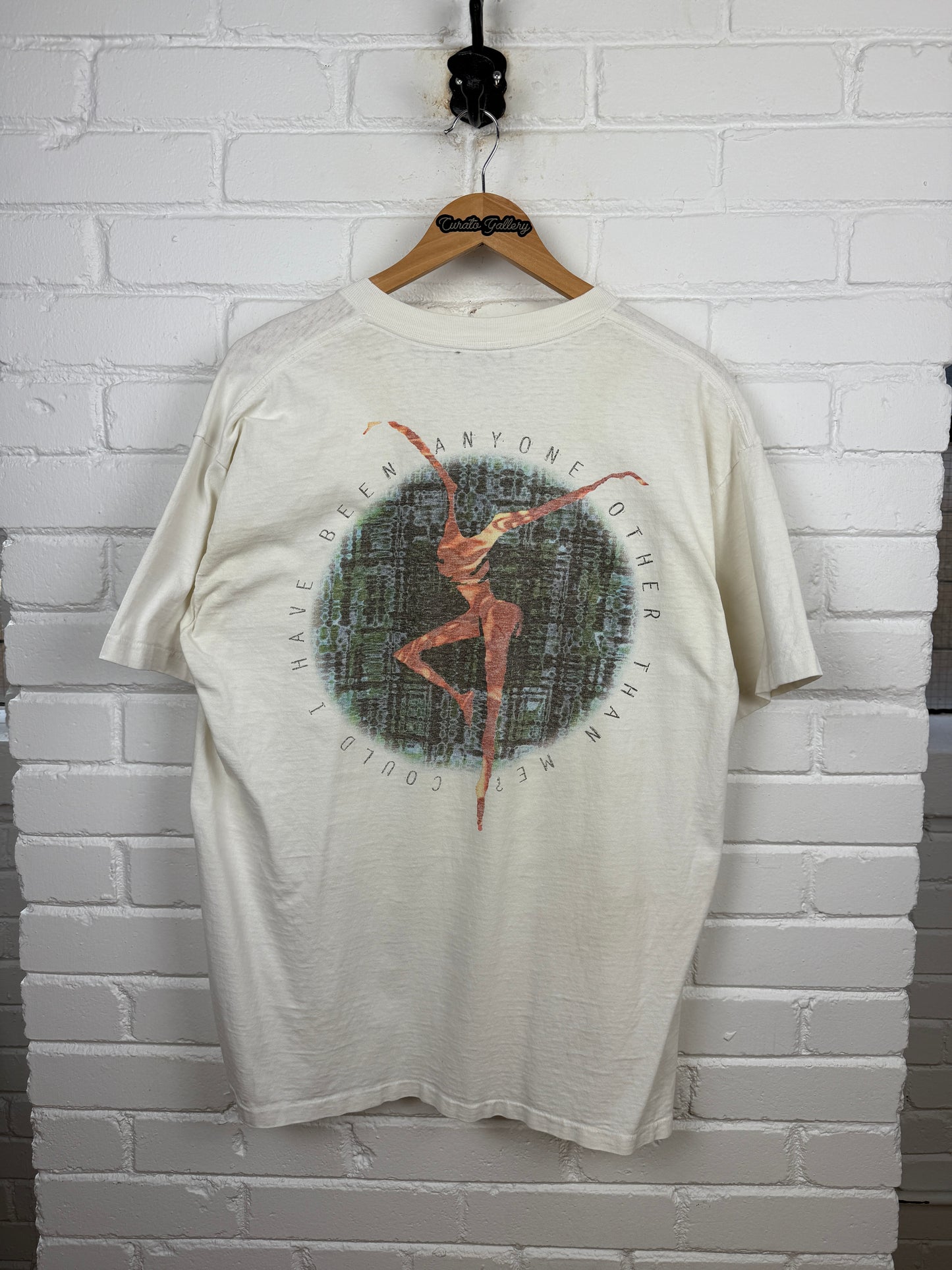 Vintage 90s Dave Matthews Band  Could I Have Been Anyone Other Than Me? Music T Shirt Size XL