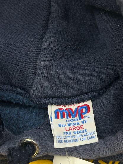 Vintage 80s/90s CAL Berkeley Collegiate Crest Heavy Weight Hooded Sweatshirt Size L