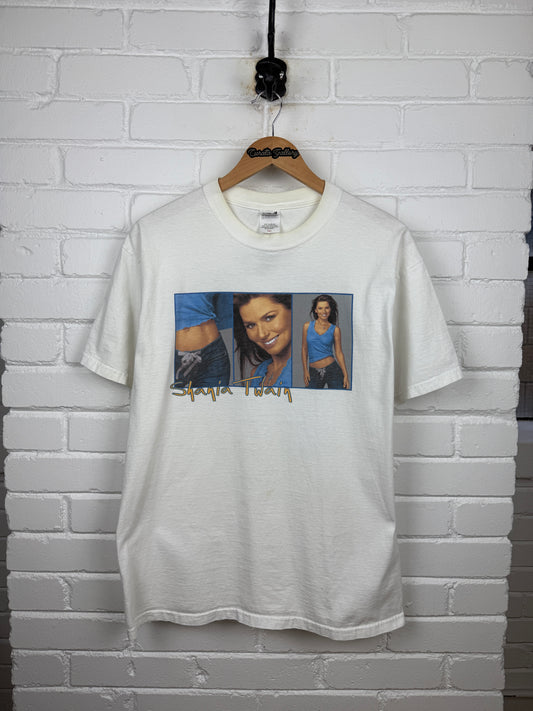 Vintage Y2K 2003 Shania Twain Up Tour Country Music T Shirt Size L
