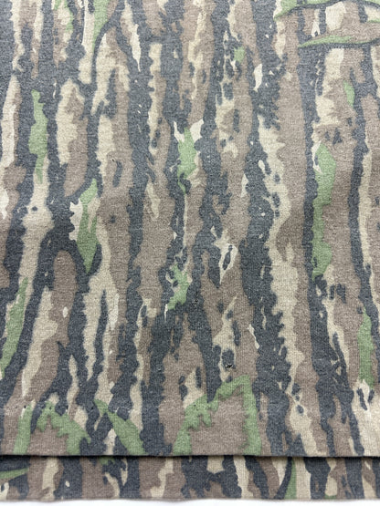 Vintage 80s/90s Spartan Real Tree Camo Hunting Pocket Long Sleeve T Shirt Size XXL