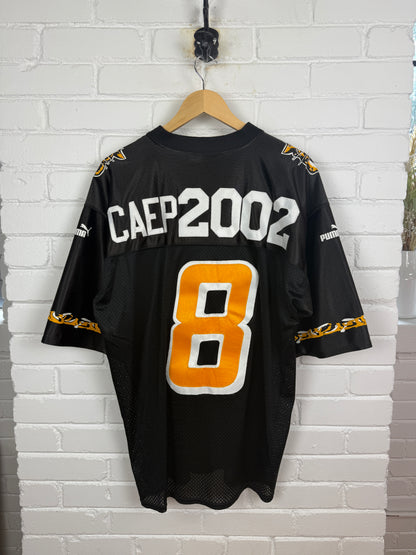 Vintage Hamilton Tiger Cats #8 CFL Stitched Puma Football Jersey Size L