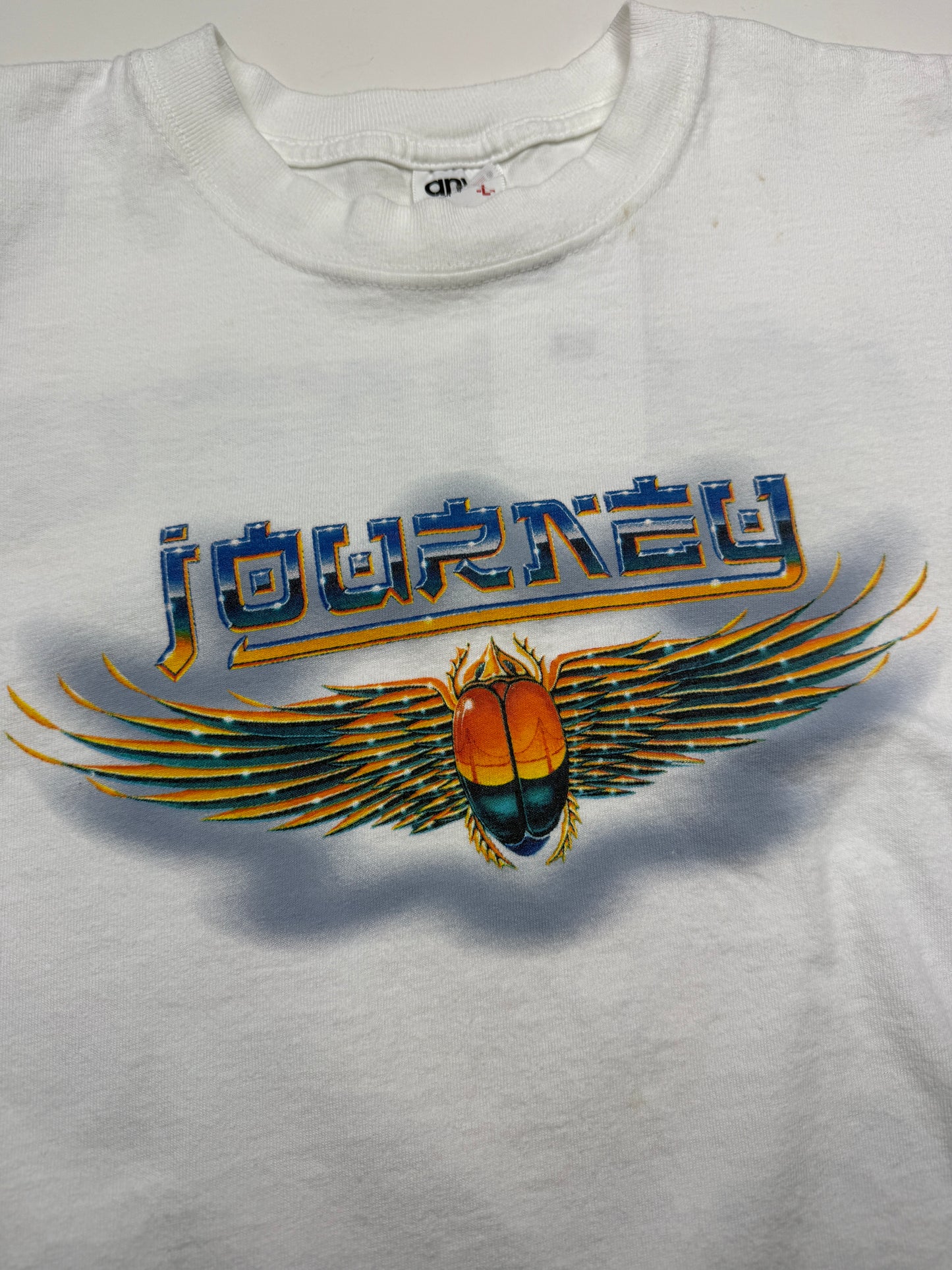 Vintage 2002 Journey Under The Radar Summer Tour Band T Shirt Size L