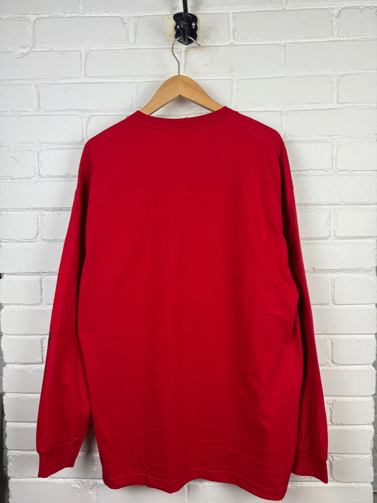 Vintage The Incredibles Disney Pixar Cartoon Movie Promo Long Sleeve T Shirt Size XL