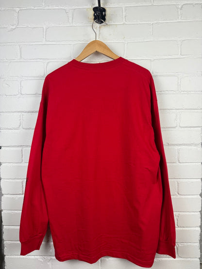 Vintage The Incredibles Disney Pixar Cartoon Movie Promo Long Sleeve T Shirt Size XL