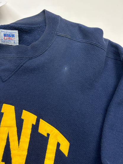 Vintage 90s Kent State University Golden Flashes Stitched Russel Athletic Sweatshirt Size L