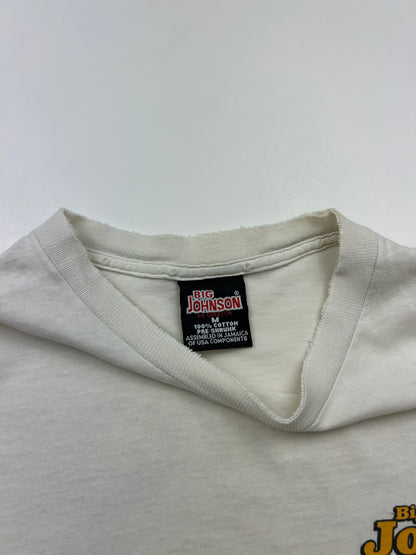 Vintage 90s Big Johnson Truck Stop Pull It In Fill'er Up T Shirt Size M