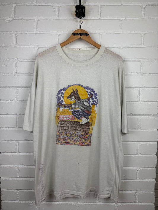 Vintage 90s Snoop Dogg Doggystyle Beware Of The Doggy Rap Music T Shirt Size XXL