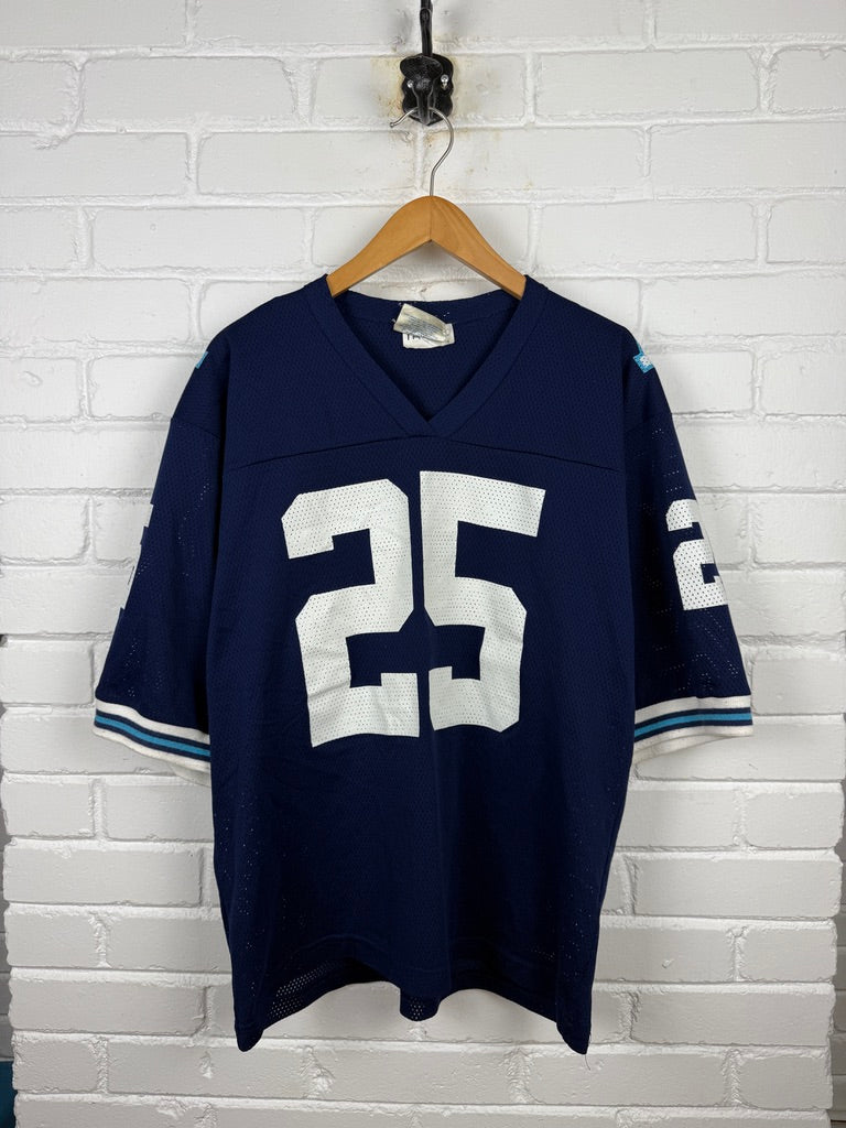Vintage 90s Raghib Rocket Ismail #25 Mesh Football Jersey Size S