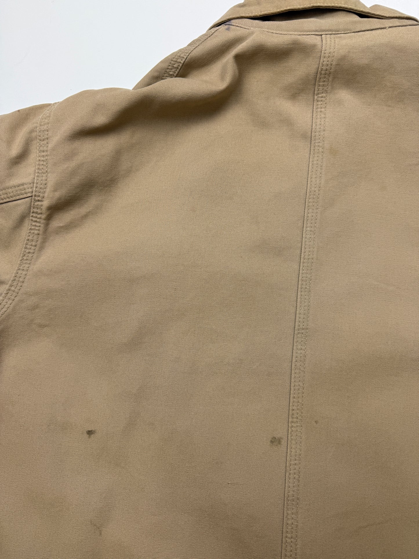 Carhartt Work Wear Canvas Light Harrington Style Jacket Size XL Tall J169